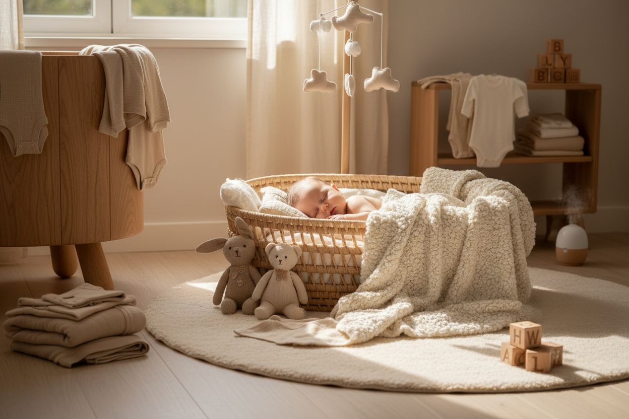 Premium baby essentials and cozy newborn accessories