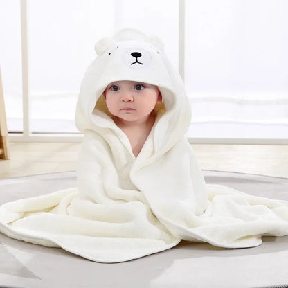 Baby Hooded Towel | Cozy & Gentle Bath Wrap
