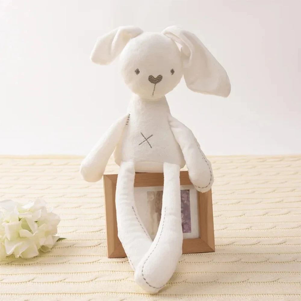 Soft Plush Bunny Toy 16.5 in – Comforting Rabbit Doll for Babies & Kids