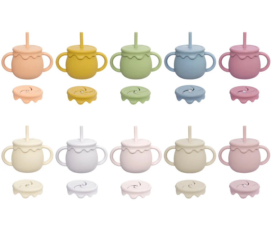 BabyBumply™ Silicone Snack & Sippy Cup for Toddlers