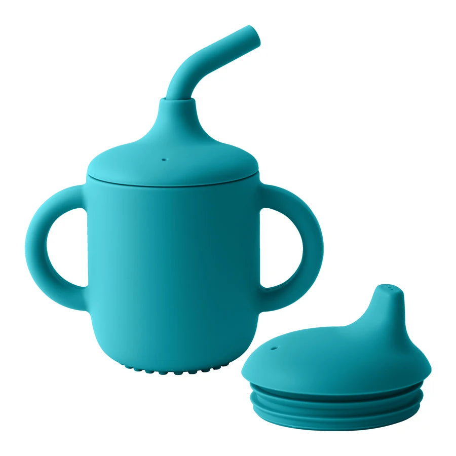 BabyBumply™ Silicone Snack Cup & Straw Bottle