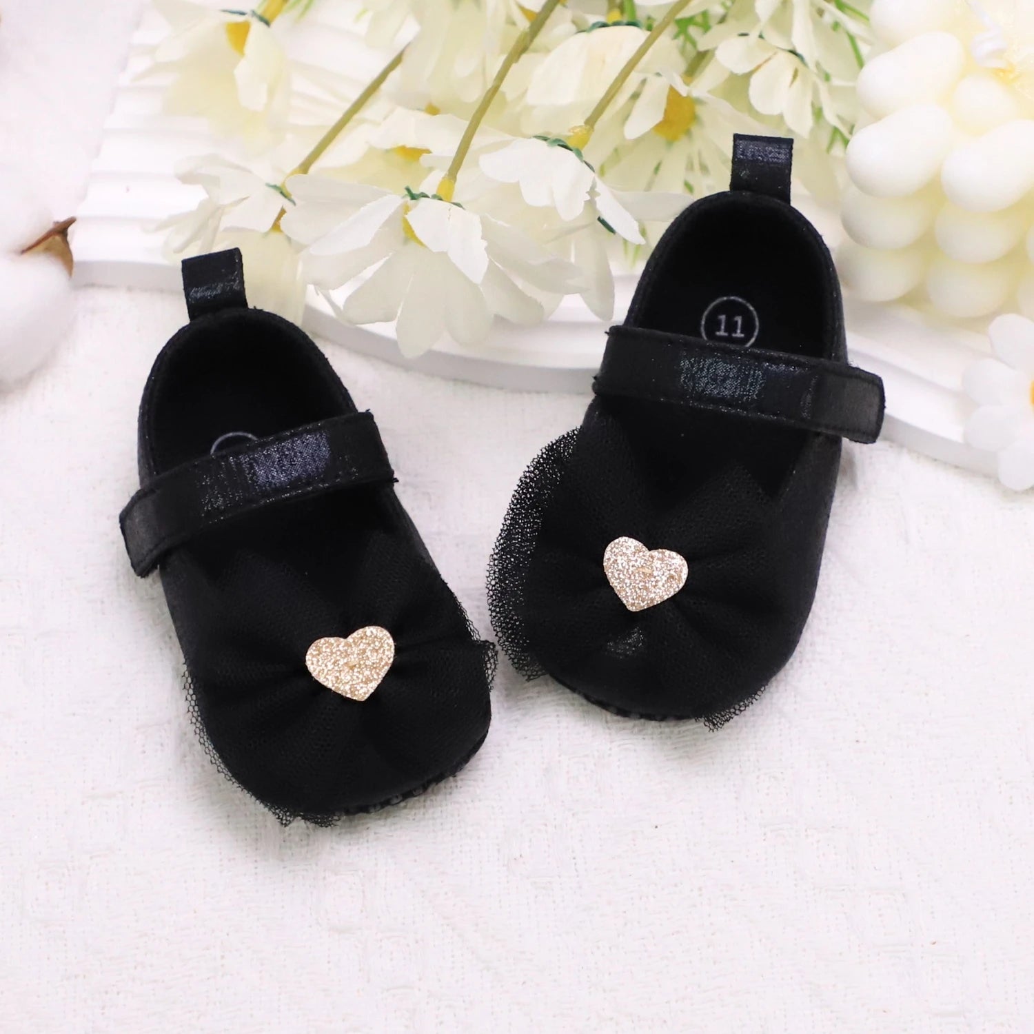 Baby First Walker Shoes – Soft Non-Slip Princess Shoes for Toddlers
