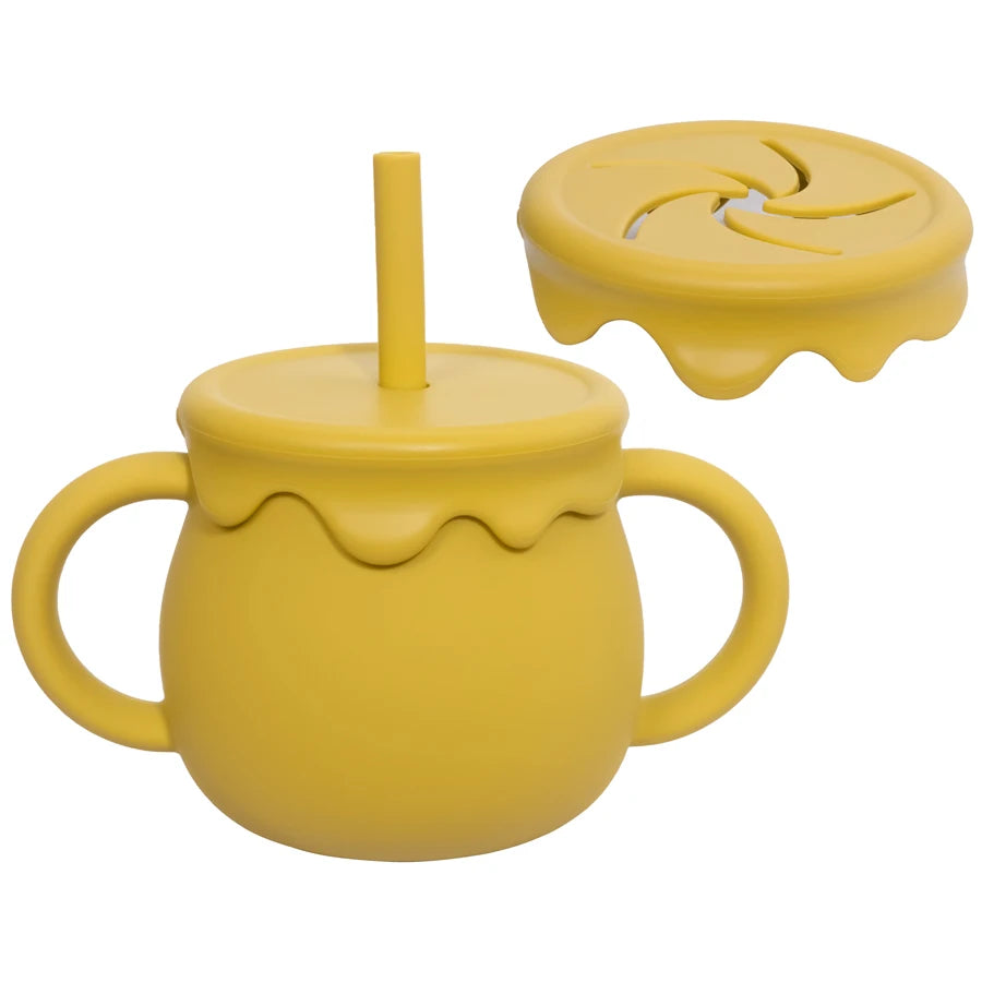 BabyBumply™ Silicone Snack & Sippy Cup for Toddlers
