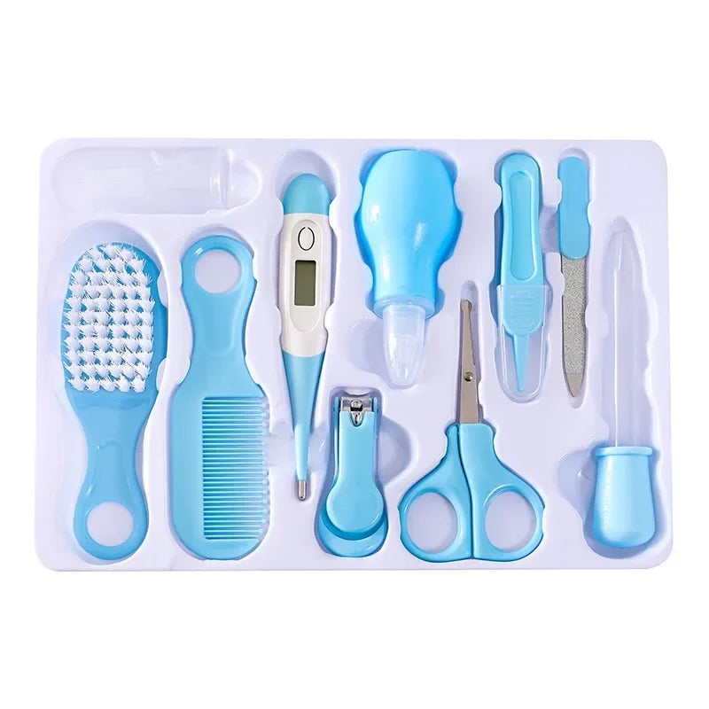10-Piece Baby Grooming & Healthcare Kit | Newborn Care Essentials Set