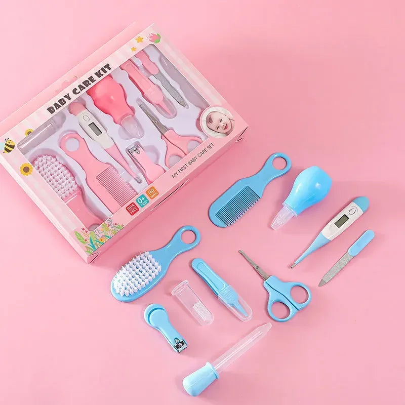 10-Piece Baby Grooming & Healthcare Kit | Newborn Care Essentials Set