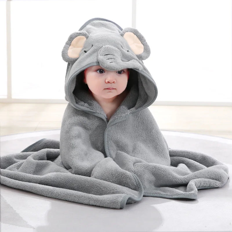 Baby Hooded Towel | Cozy & Gentle Bath Wrap