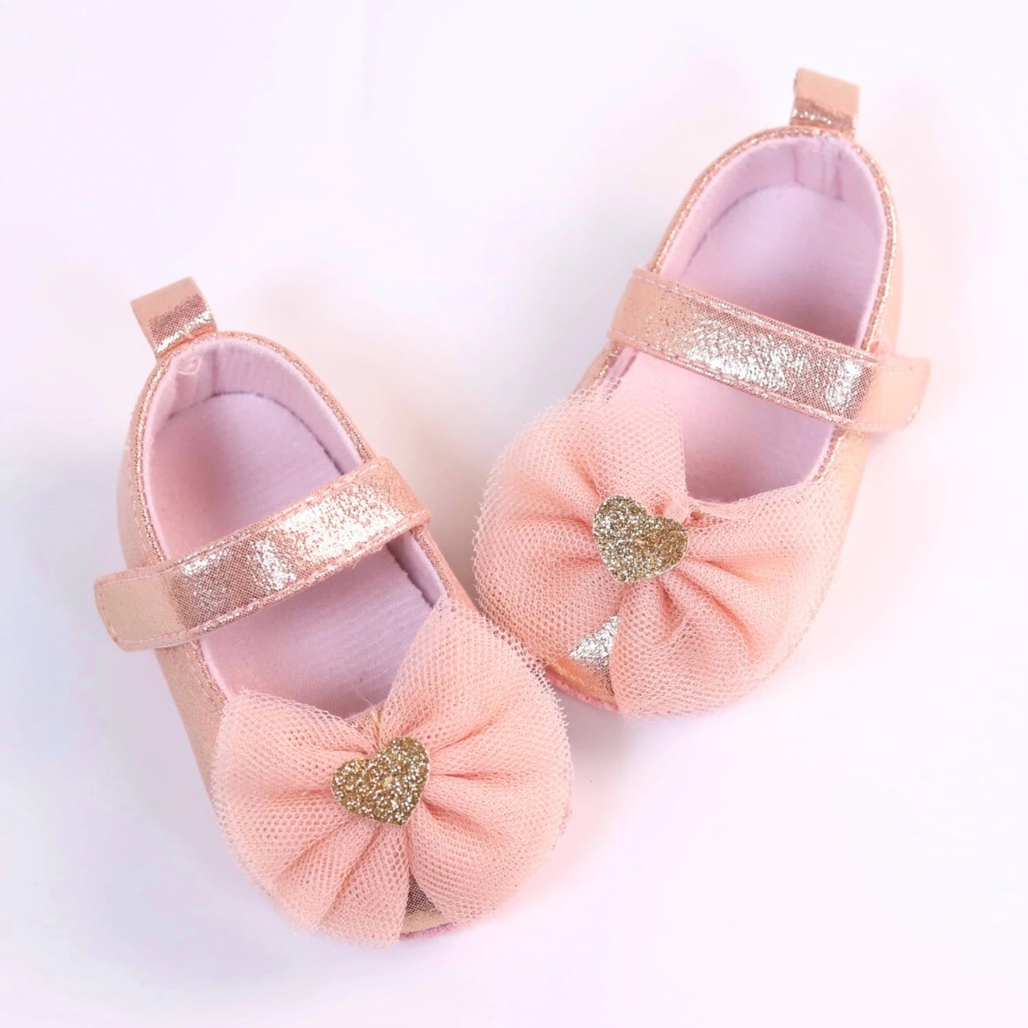 Baby First Walker Shoes – Soft Non-Slip Princess Shoes for Toddlers