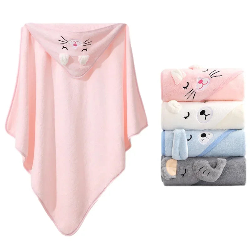 Baby Hooded Towel | Cozy & Gentle Bath Wrap