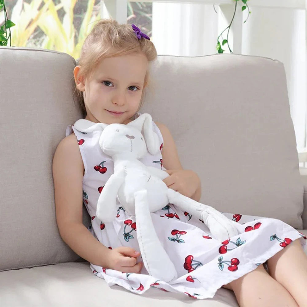 Soft Plush Bunny Toy 16.5 in – Comforting Rabbit Doll for Babies & Kids