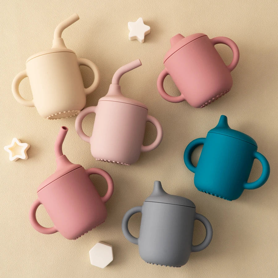 BabyBumply™ Silicone Snack Cup & Straw Bottle