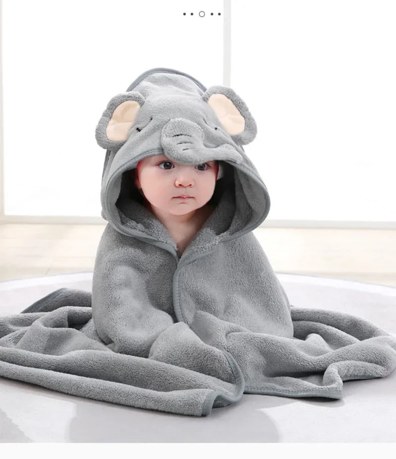 Baby Hooded Towel | Cozy & Gentle Bath Wrap