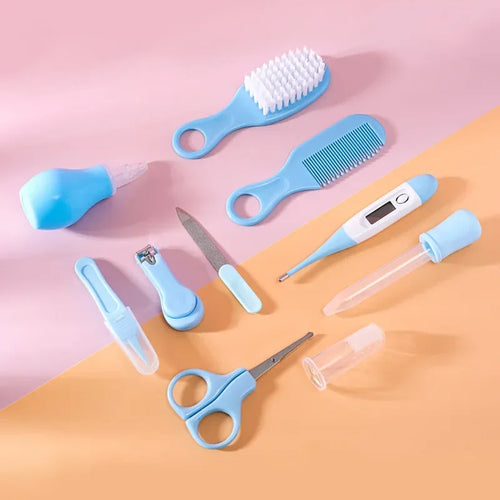 10-Piece Baby Grooming & Healthcare Kit | Newborn Care Essentials Set