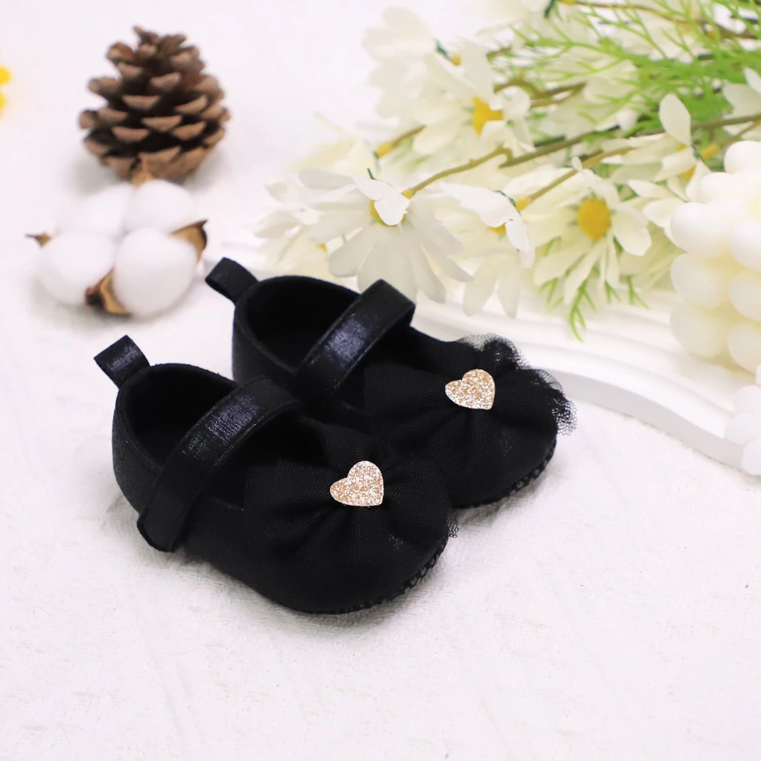 Baby First Walker Shoes – Soft Non-Slip Princess Shoes for Toddlers