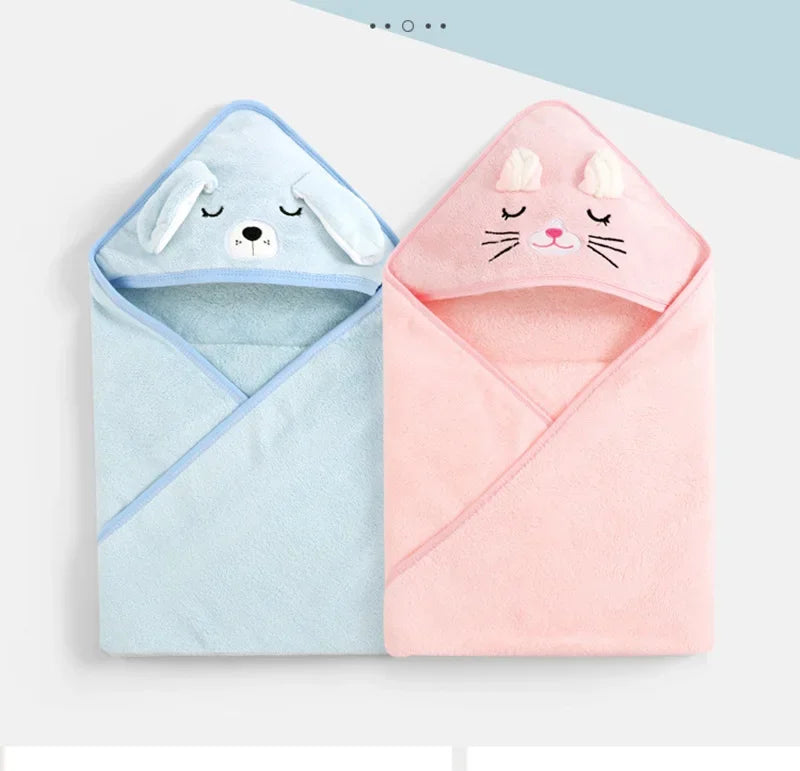 Baby Hooded Towel | Cozy & Gentle Bath Wrap