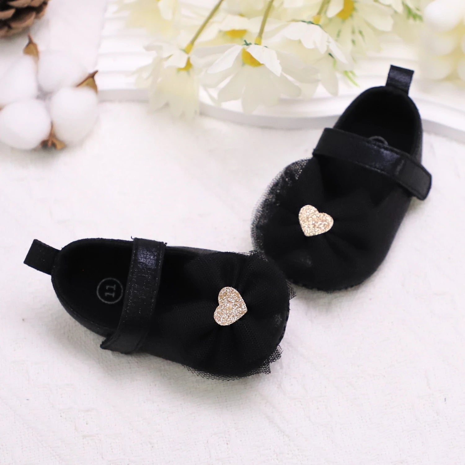 Baby First Walker Shoes – Soft Non-Slip Princess Shoes for Toddlers