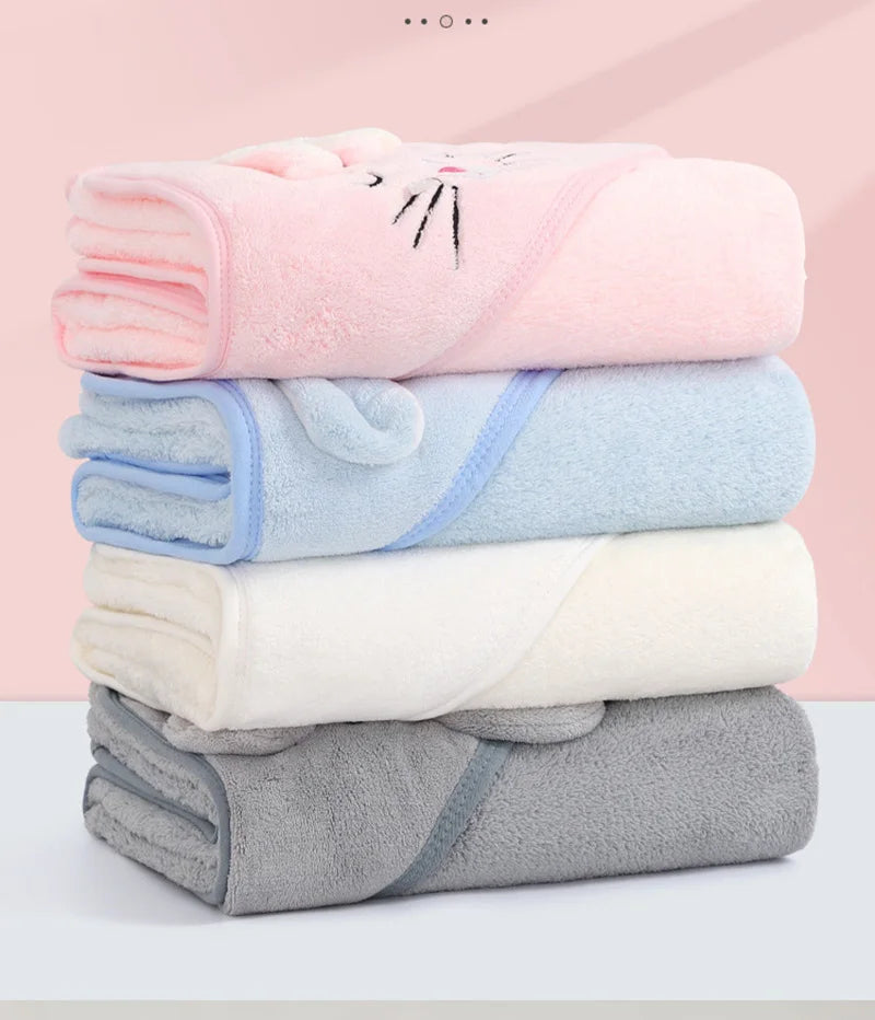 Baby Hooded Towel | Cozy & Gentle Bath Wrap