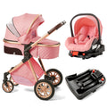 3-in-1 Baby Travel System Stroller – Reversible Seat & Foldable Design for 0–36 Months