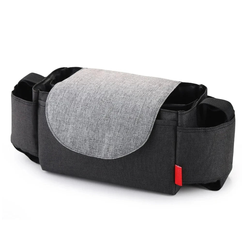Stroller Organizer Bag – Portable Baby Storage & Bottle Holder