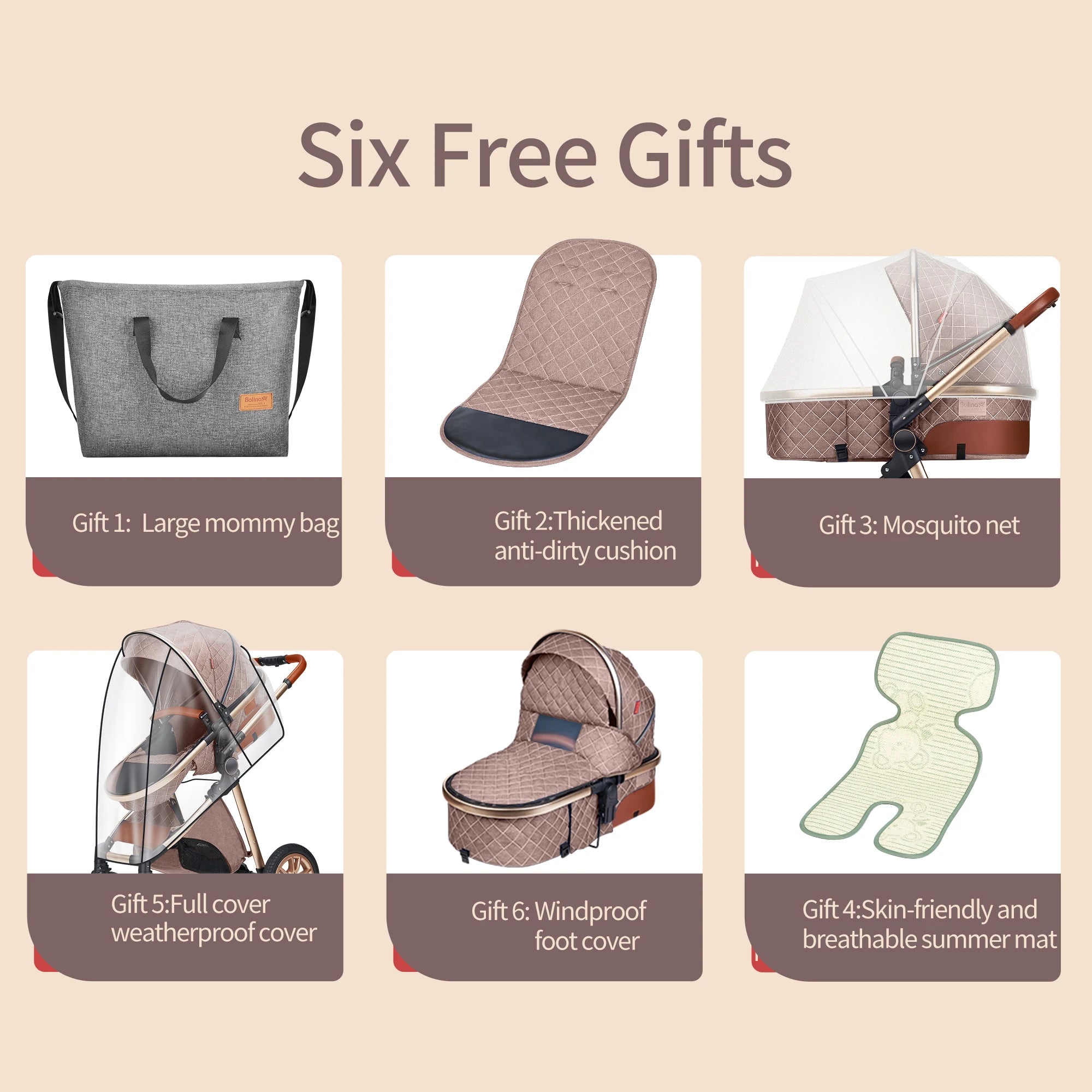 3-in-1 Baby Travel System Stroller – Reversible Seat & Foldable Design for 0–36 Months