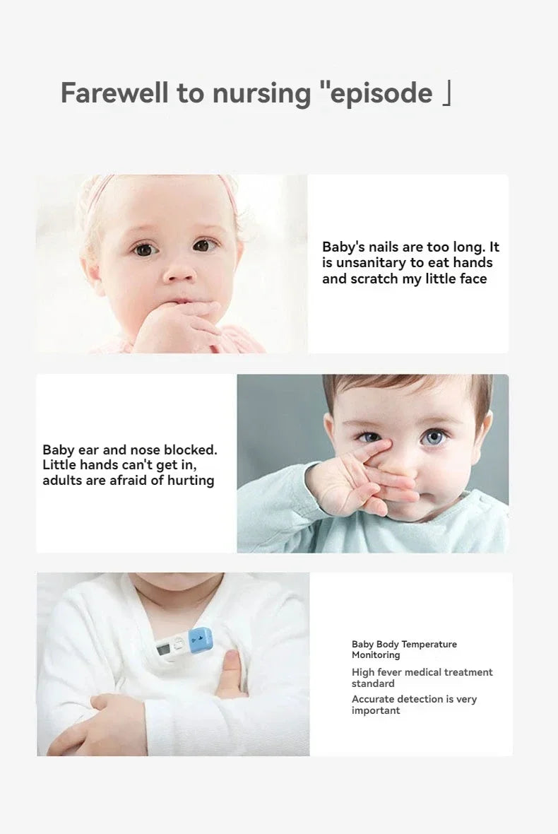 10-Piece Baby Grooming & Healthcare Kit | Newborn Care Essentials Set
