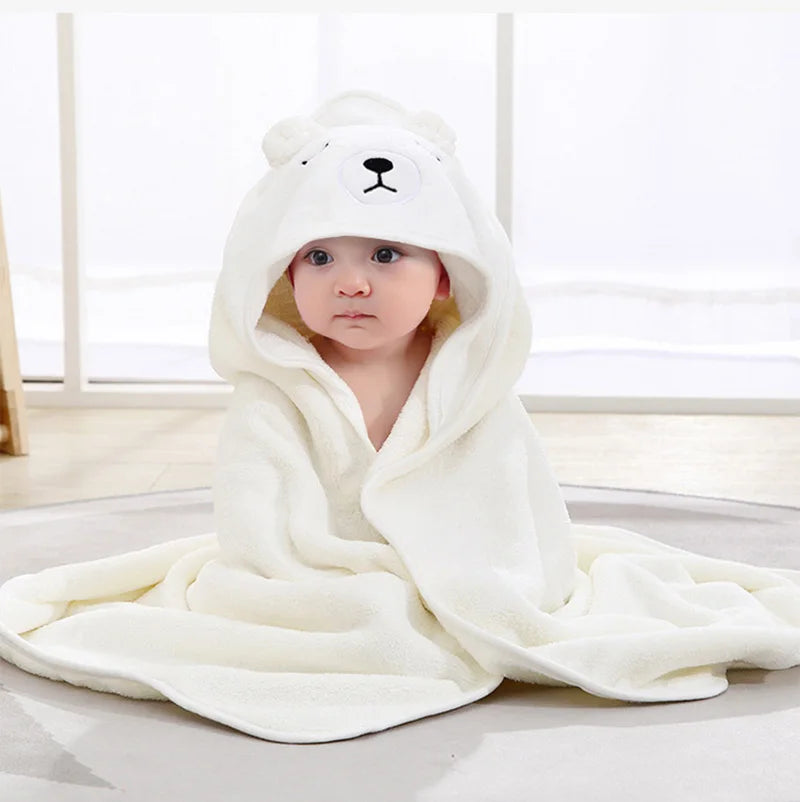 Baby Hooded Towel | Cozy & Gentle Bath Wrap