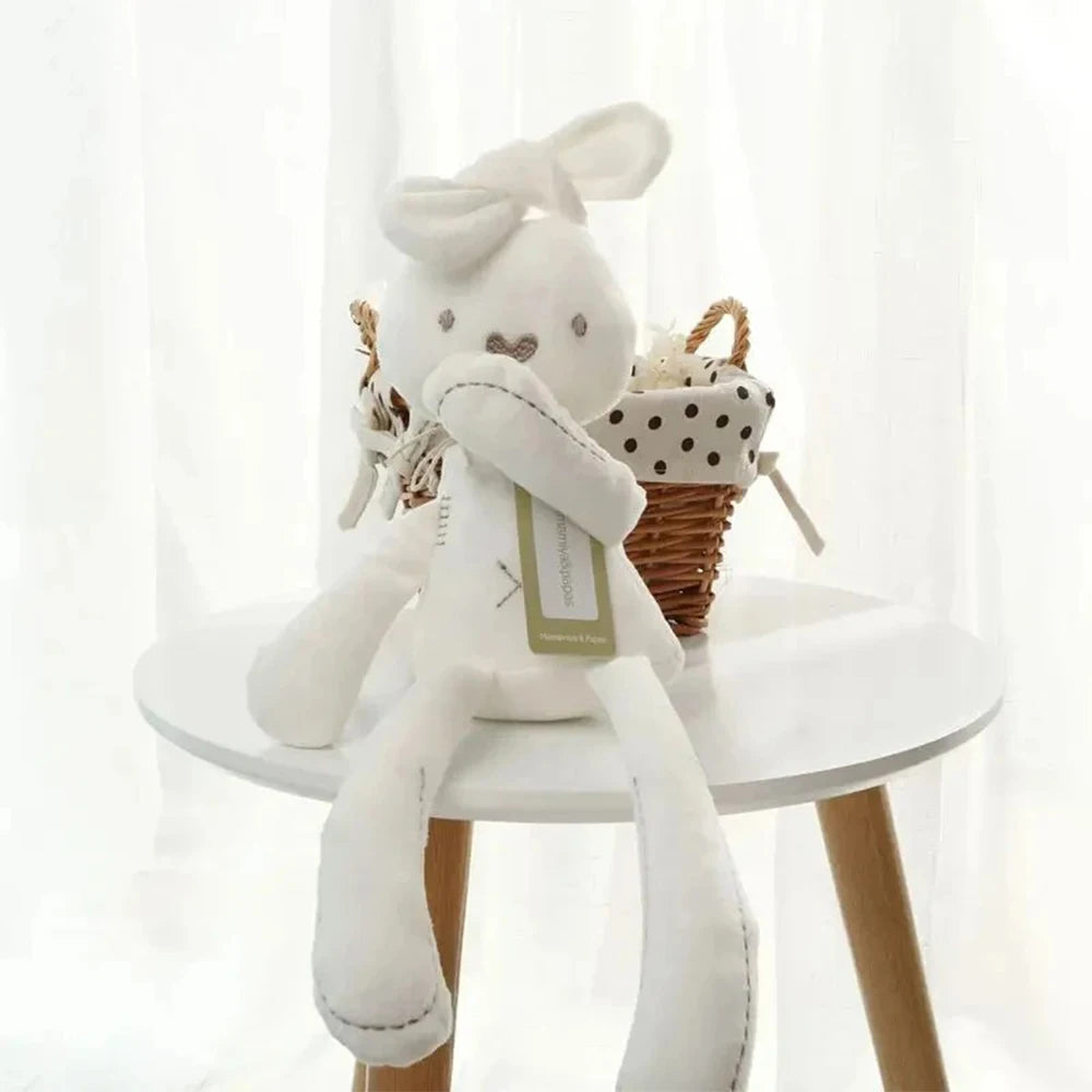 Soft Plush Bunny Toy 16.5 in – Comforting Rabbit Doll for Babies & Kids