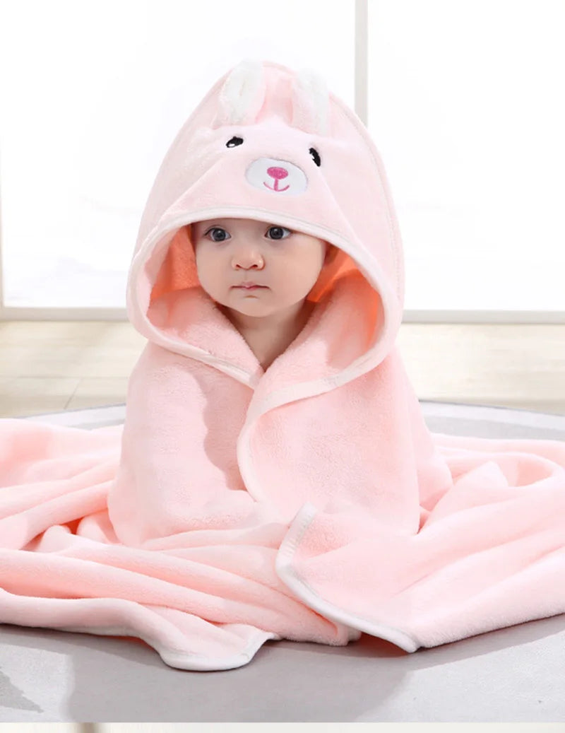 Baby Hooded Towel | Cozy & Gentle Bath Wrap