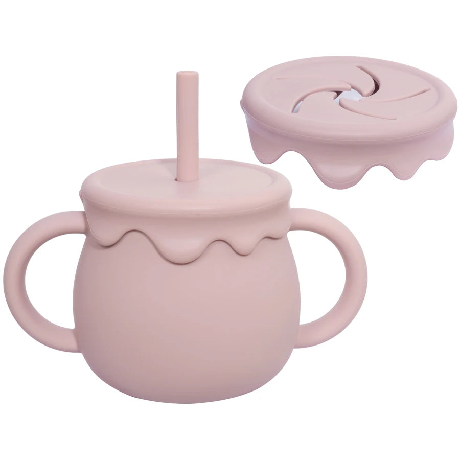 BabyBumply™ Silicone Snack & Sippy Cup for Toddlers