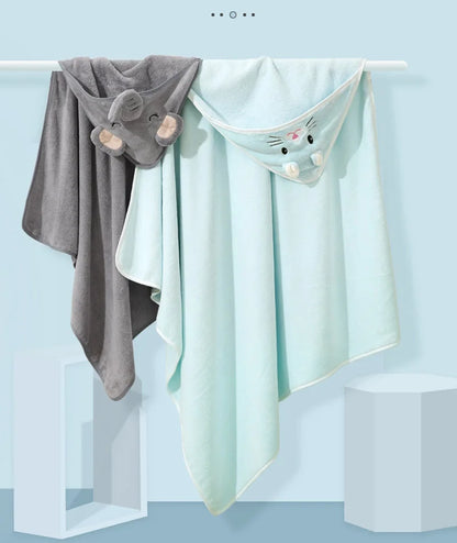 Baby Hooded Towel | Cozy & Gentle Bath Wrap