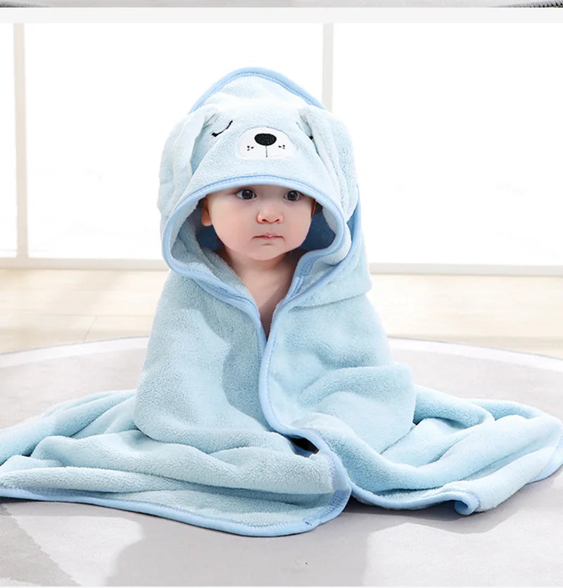 Baby Hooded Towel | Cozy & Gentle Bath Wrap