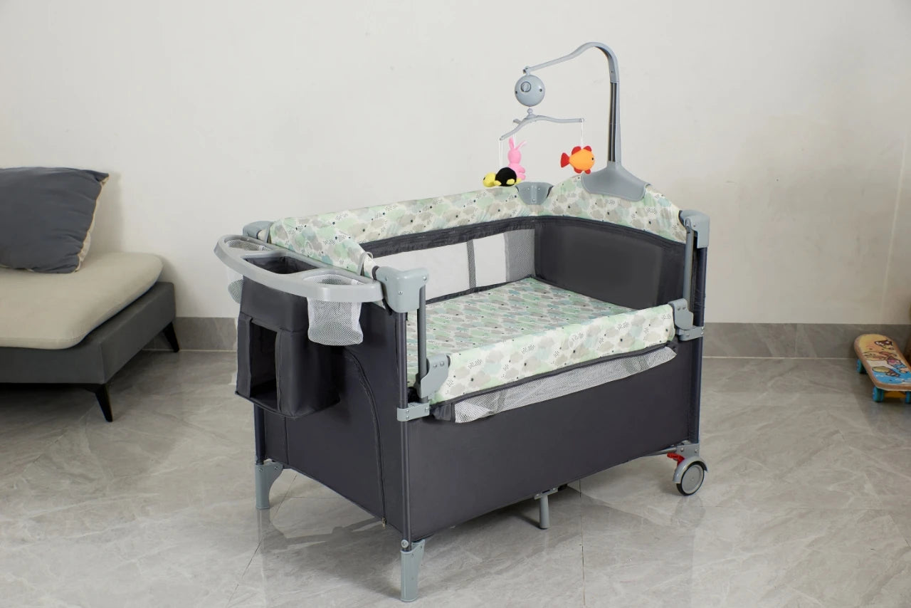 BabyBumply™ 4-in-1 Portable Playpen & Bassinet Combo