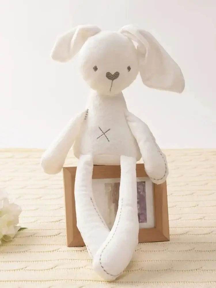 Soft Plush Bunny Toy 16.5 in – Comforting Rabbit Doll for Babies & Kids