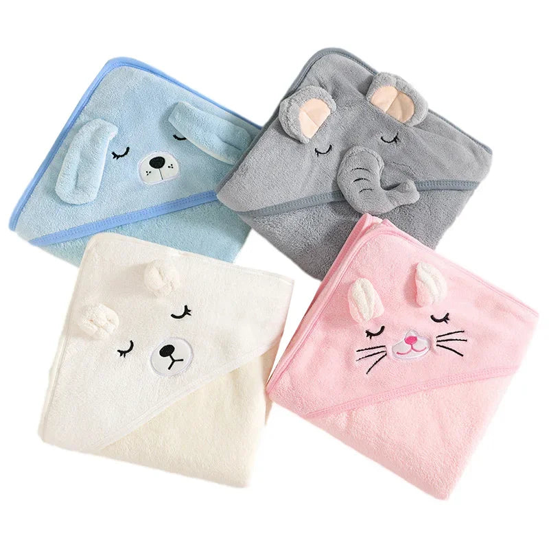 Baby Hooded Towel | Cozy & Gentle Bath Wrap