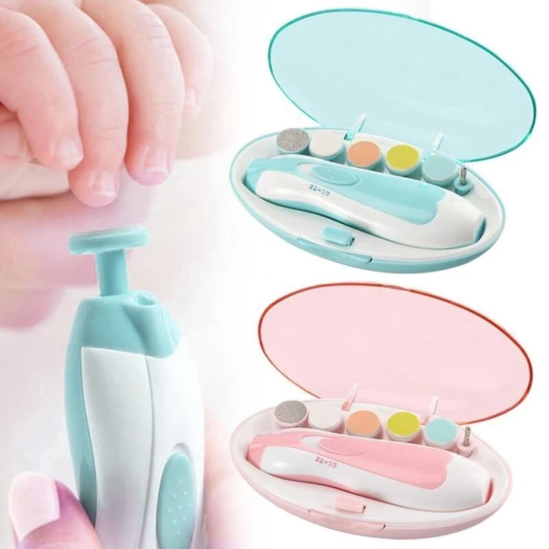 Baby Electric Nail Trimmer Kit | Safe & Gentle Infant Nail Care Set
