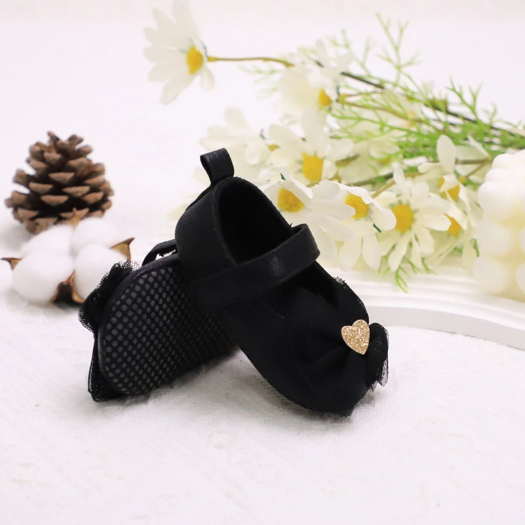 Baby First Walker Shoes – Soft Non-Slip Princess Shoes for Toddlers