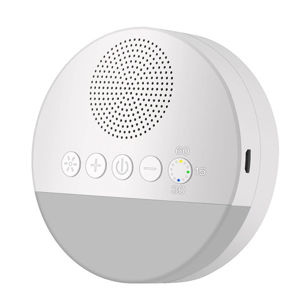 Portable Baby White Noise Machine with Night Light & Sleep Timer