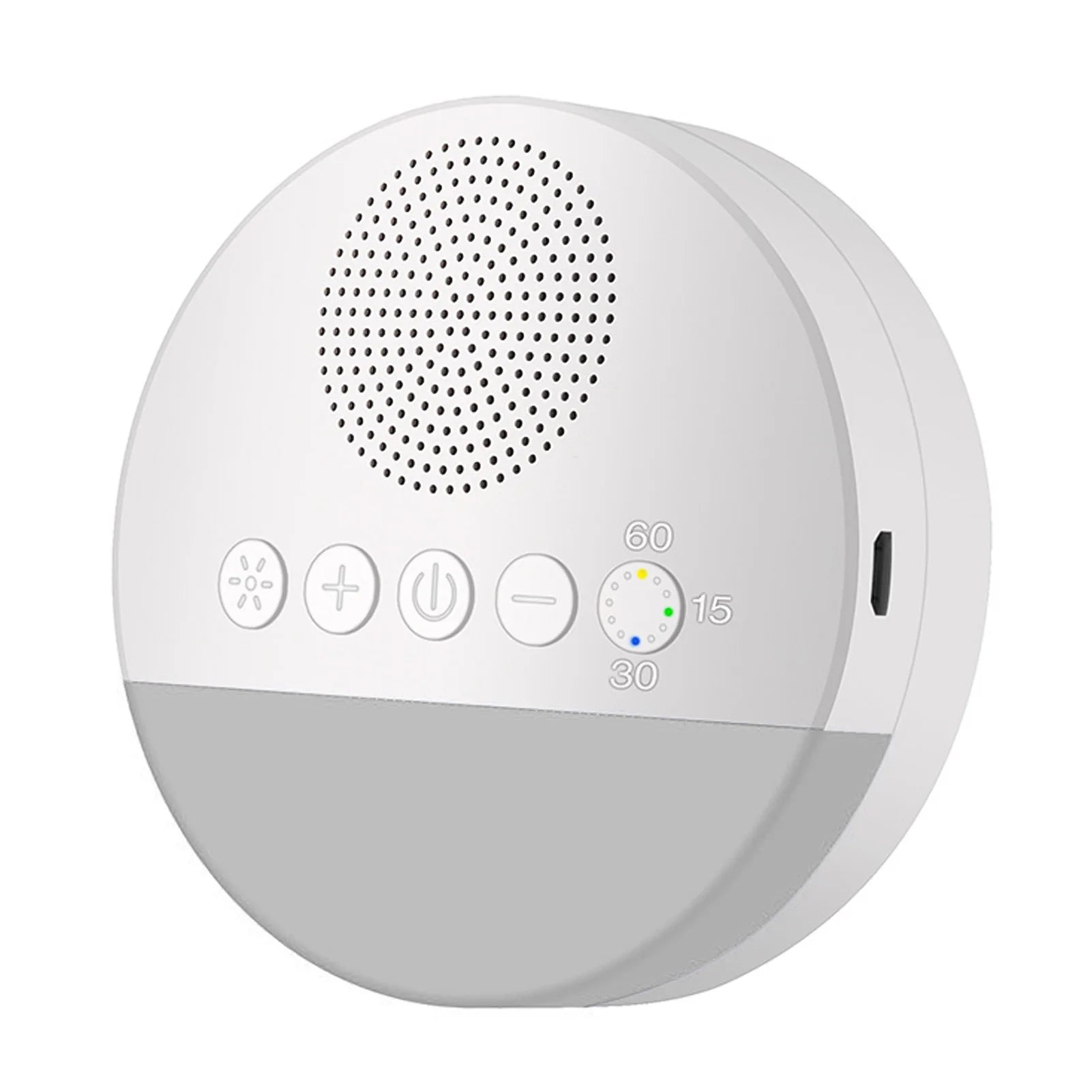 Portable Baby White Noise Machine with Night Light & Sleep Timer
