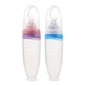 Squeeze Baby Food Feeder Bottle with Spoon