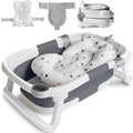 BabyBumply™ Foldable Baby Bath Tub with Cushion & Thermometer
