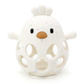Silicone Baby Teether Toy | Soft Chick-Shaped Sensory Teething Toy