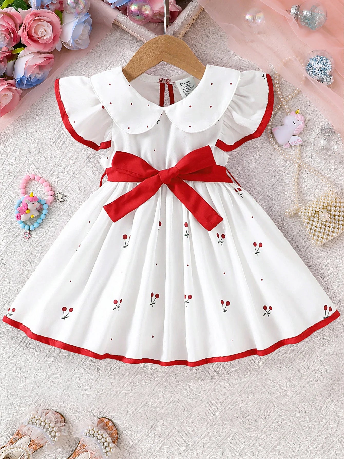 Sweet Cherry Baby Dress – Cute Summer Princess Outfit