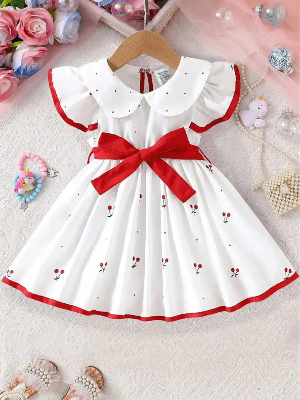 Sweet Cherry Baby Dress – Cute Summer Princess Outfit