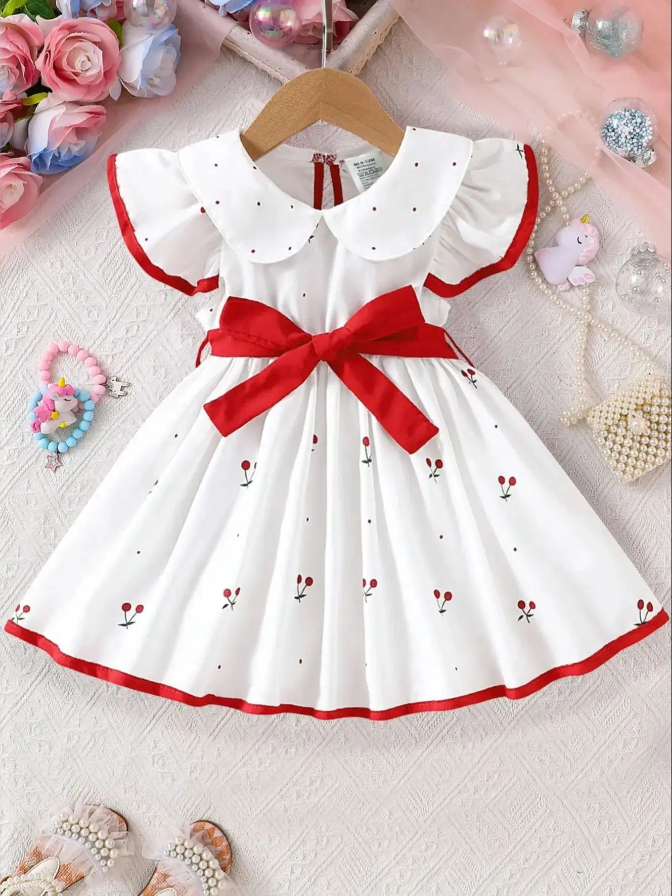Sweet Cherry Baby Dress – Cute Summer Princess Outfit