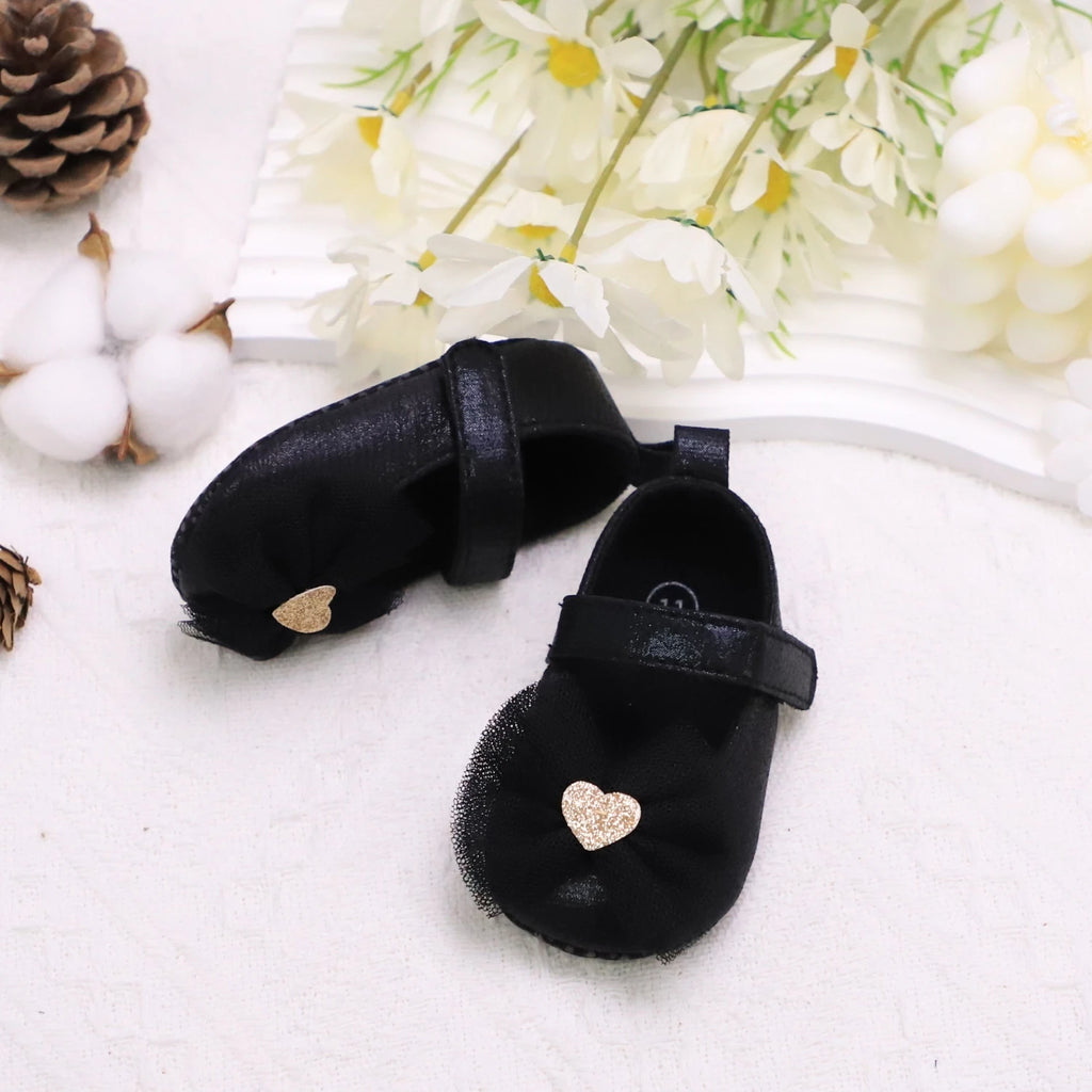Baby First Walker Shoes – Soft Non-Slip Princess Shoes for Toddlers