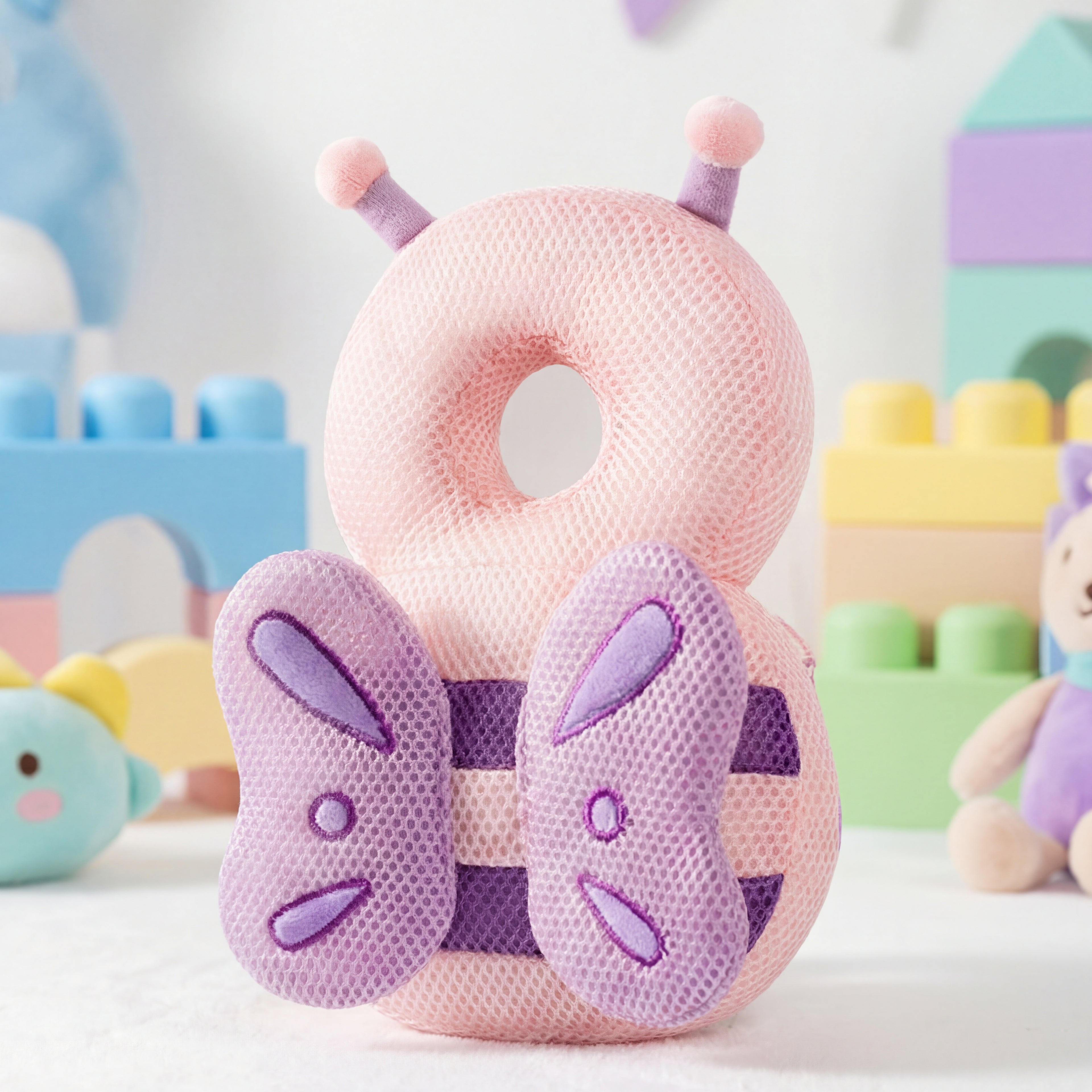 Soft Baby Cushion Backpack for Crawling & Play